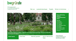 Desktop Screenshot of bwgruen.de