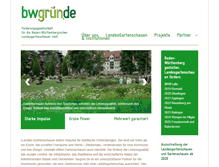 Tablet Screenshot of bwgruen.de
